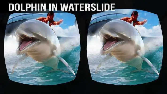 Play VR Water Slide Adventure-Dolphin Ride 3D