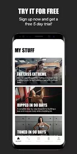 Play V Shred: Diet  Fitness as an online game V Shred: Diet  Fitness with UptoPlay