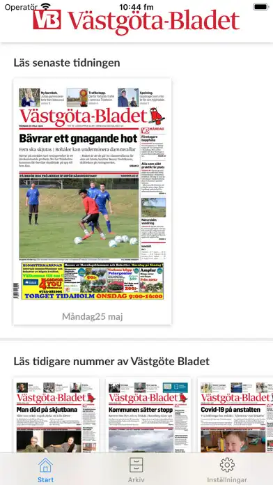 Play Västgöta-Bladet e-tidning  and enjoy Västgöta-Bladet e-tidning with UptoPlay