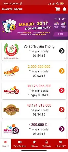 Play Vé Số Thần Tài  and enjoy Vé Số Thần Tài with UptoPlay