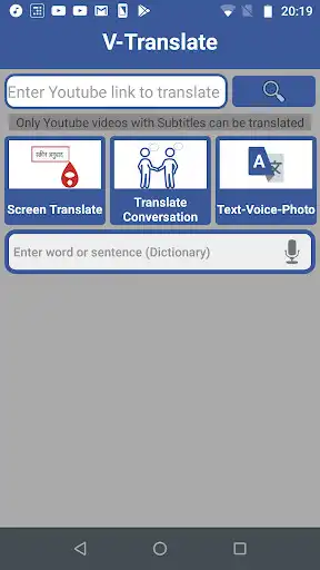 Play V-Translate: Translate Everything! and enjoy V-Translate: Translate Everything! with UptoPlay Play V-Translate: Translate Everything! and enjoy V-Translate: Translate Everything! with UptoPlay