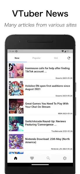 Play VTuberNews :Hololive Nijisanji  and enjoy VTuberNews :Hololive Nijisanji with UptoPlay