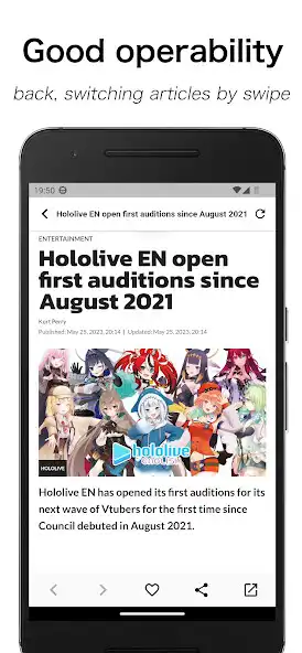 Play VTuberNews :Hololive Nijisanji as an online game VTuberNews :Hololive Nijisanji with UptoPlay