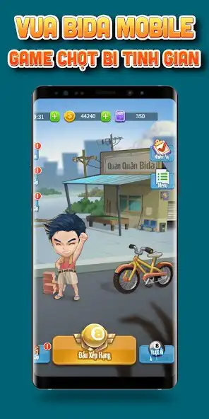 Play Vua Bi-a Mobile: Cây Cơ Pro  and enjoy Vua Bi-a Mobile: Cây Cơ Pro with UptoPlay