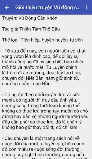 Play Vu dong can khon Truyen tien hiep offline as an online game Vu dong can khon Truyen tien hiep offline with UptoPlay