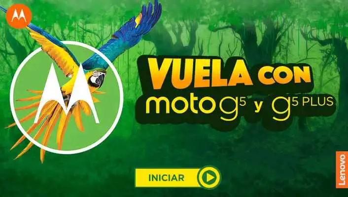 Play Vuela con Moto G5 y G5 Plus