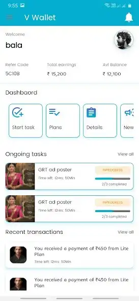Play V Wallet as an online game V Wallet with UptoPlay