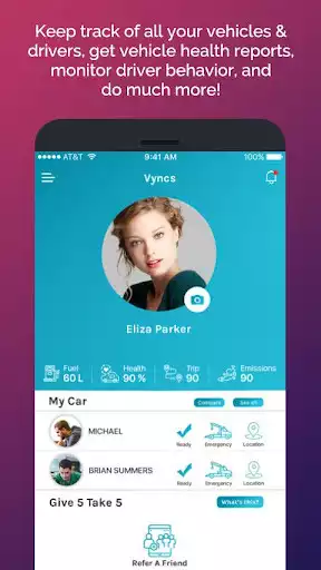 Play Vyncs: Connected Car OBD GPS  and enjoy Vyncs: Connected Car OBD GPS with UptoPlay