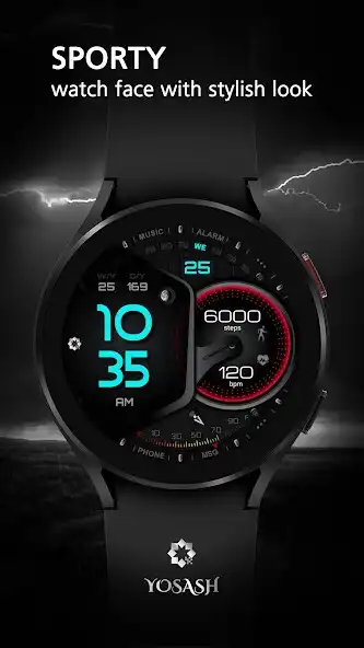 Play W305 Watch Face - YOSASH  and enjoy W305 Watch Face - YOSASH with UptoPlay