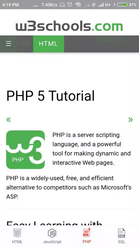 Play w3Schools 2018 offline