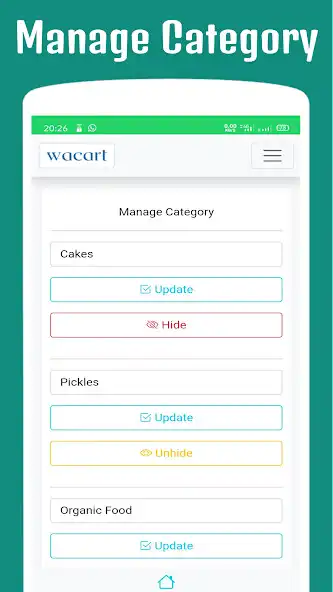 Play Wacart - create online store as an online game Wacart - create online store with UptoPlay