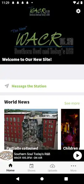 Play WACR105.3FM  and enjoy WACR105.3FM with UptoPlay