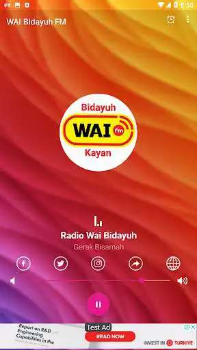 Play WAI Bidayuh FM Malaysia - Gerak Bisamah as an online game WAI Bidayuh FM Malaysia - Gerak Bisamah with UptoPlay