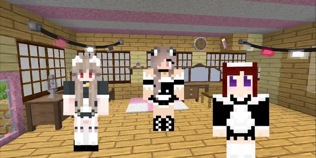 Play Waifu Maid Skin For Minecraft as an online game online Waifu Maid Skin For Minecraft with UptoPlay Play Waifu Maid Skin For Minecraft as an online game Waifu Maid Skin For Minecraft with UptoPlay