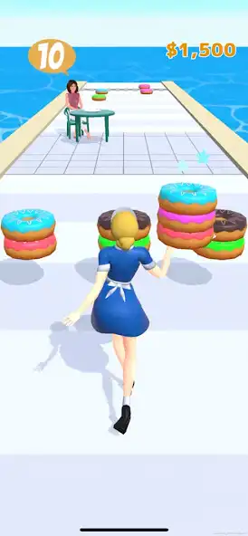 Play Waiter Run as an online game Waiter Run with UptoPlay