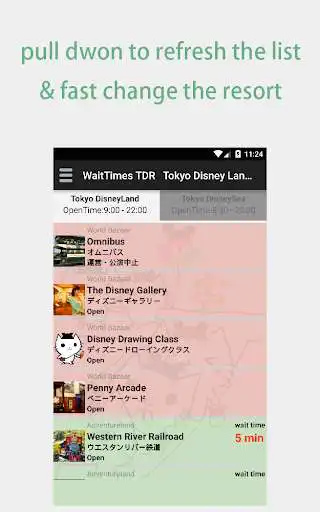 Play WaitTimesFor TDR -Tokyo Disney as an online game WaitTimesFor TDR -Tokyo Disney with UptoPlay