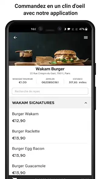 Play Wakam Burger as an online game Wakam Burger with UptoPlay