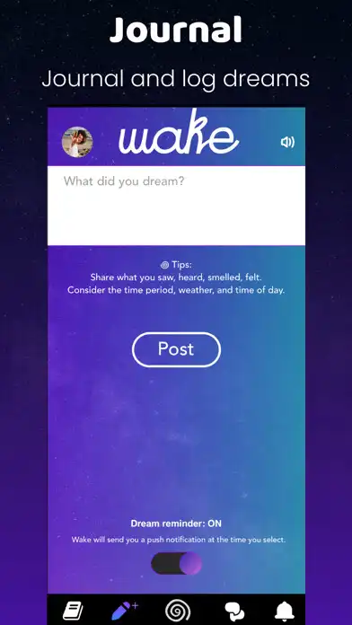 Play Wake Dream Journal  and enjoy Wake Dream Journal with UptoPlay
