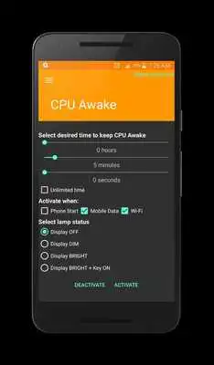 Play Wake Lock - CPU Awake
