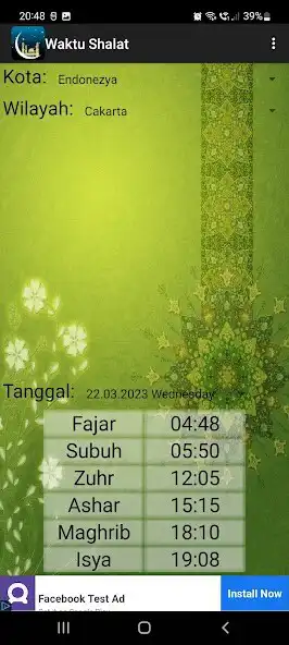 Play Waktu Sholat Indonesia Jakarta  and enjoy Waktu Sholat Indonesia Jakarta with UptoPlay