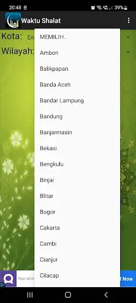 Play Waktu Sholat Indonesia Jakarta as an online game Waktu Sholat Indonesia Jakarta with UptoPlay