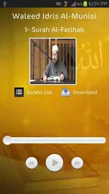 Play Waleed Al-Munisi - Holy Quran Play Waleed Al-Munisi - Holy Quran