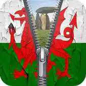 Free play online Wales flag zipper lock screen APK Free play online Wales flag zipper lock screen APK