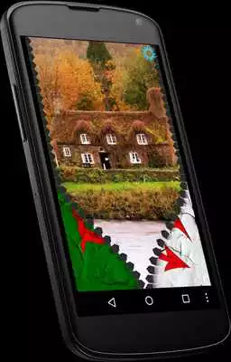 Play Wales flag zipper lock screen