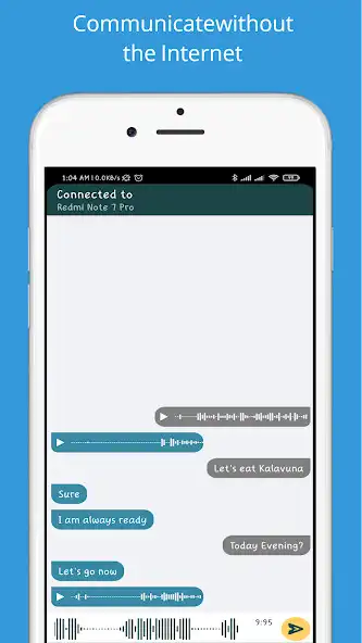 Play Walkie Talkie - Bluetooth as an online game Walkie Talkie - Bluetooth with UptoPlay