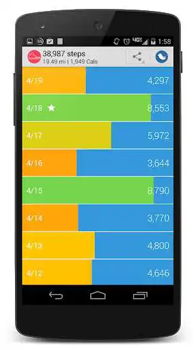 Play APK Walking Daily  and enjoy Walking Daily with UptoPlay com.geeklancer.walkingdaily