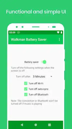 Play Walkman Battery Saver  and enjoy Walkman Battery Saver with UptoPlay