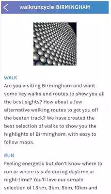 Play Walk Run Cycle Birmingham