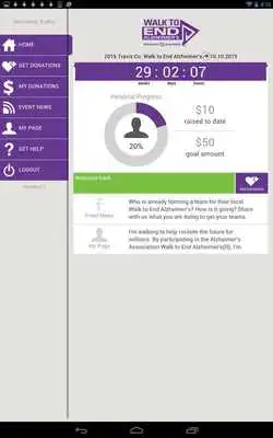 Play Walk to End Alzheimers.