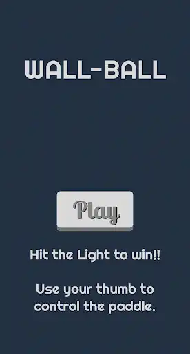 Play Wall-Ball pong  and enjoy Wall-Ball pong with UptoPlay