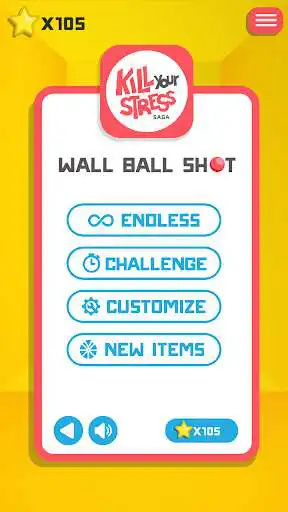 Play APK Wall Ball Shot  and enjoy Wall Ball Shot with UptoPlay com.silentiumapps.kys.wallballshot
