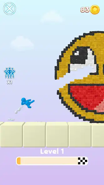 Play Wall Crusher Hero as an online game Wall Crusher Hero with UptoPlay