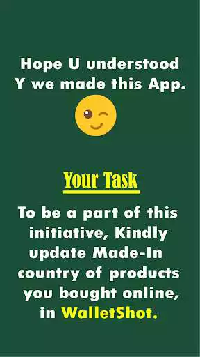 Play WalletShot - Check Made-In-Country of products  and enjoy WalletShot - Check Made-In-Country of products with UptoPlay