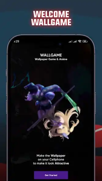 Play Wallgame Wallpaper Game Anime as an online game Wallgame Wallpaper Game Anime with UptoPlay