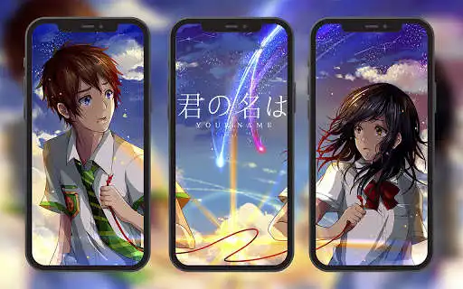 Play Wallpaper Anime Kimi No Nawa as an online game Wallpaper Anime Kimi No Nawa with UptoPlay