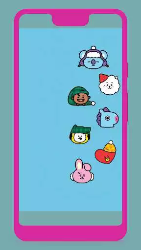 Play Wallpaper BT21 Cute  and enjoy Wallpaper BT21 Cute with UptoPlay