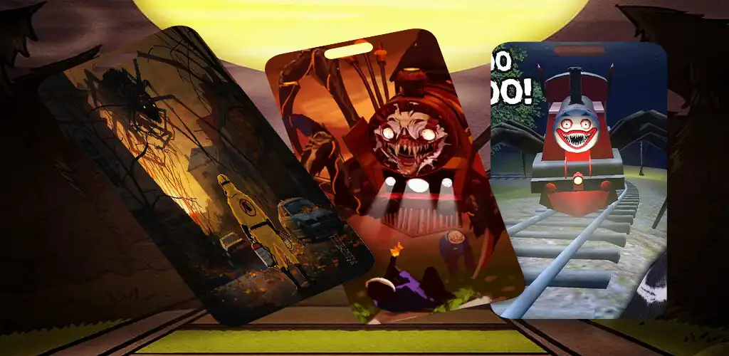 Play Wallpaper Choo Choo Charles 4K  and enjoy Wallpaper Choo Choo Charles 4K with UptoPlay