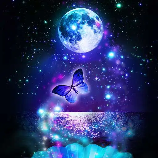 Play Wallpaper - Fantastic Butterfly in the Deep Sea APK
