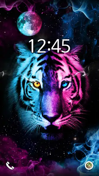 Play Wallpaper-Fantasy Color Tiger as an online game Wallpaper-Fantasy Color Tiger with UptoPlay