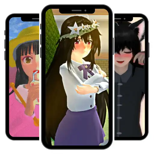 Play Wallpaper For Sakura School HD APK