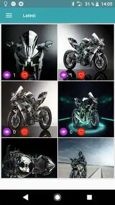 Play WallPaper HD kawasaki H2R and H2