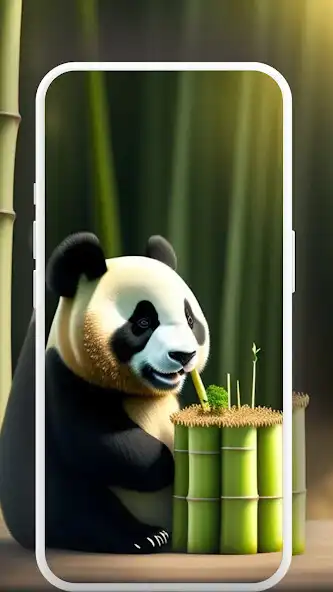 Play Wallpaper Panda Cute as an online game Wallpaper Panda Cute with UptoPlay