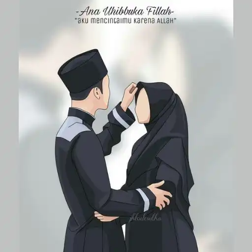 Play Wallpaper Pasangan Santri APK