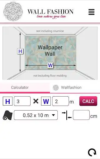 Play Wallpaper Roll Calculator