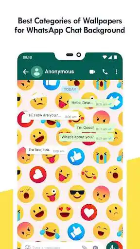 Play Wallpapers for Chat Background  and enjoy Wallpapers for Chat Background with UptoPlay