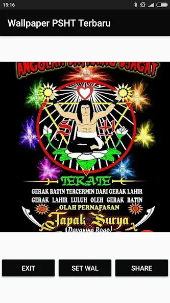 Play Wallpaper SH Terate Terbaru as an online game Wallpaper SH Terate Terbaru with UptoPlay